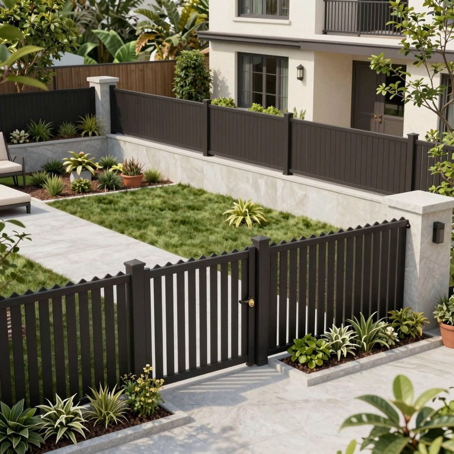 types of fencing for yards inspiration 3