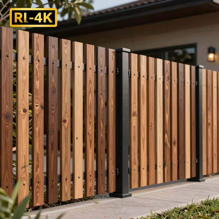 types of wood fence designs inspiration 2