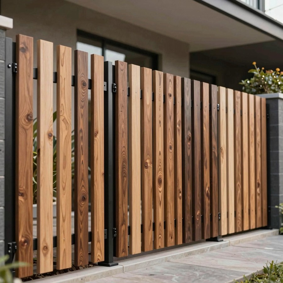types of wood fence designs inspiration 3