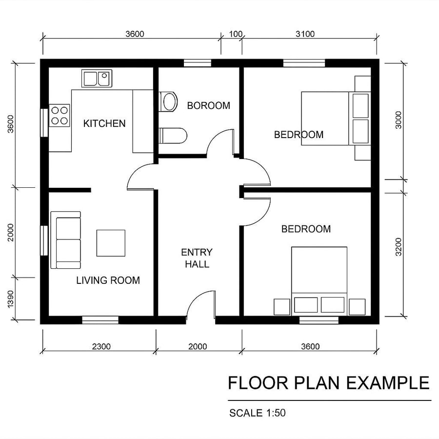 what is a floor plan inspiration 4