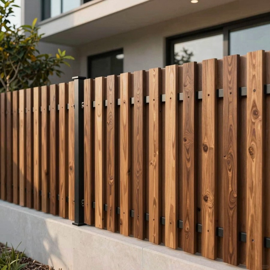 wood fence for privacy inspiration 3