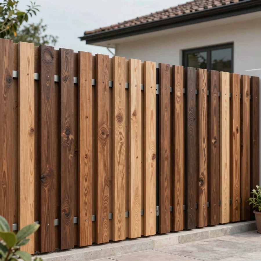 wood fence styles inspiration 4