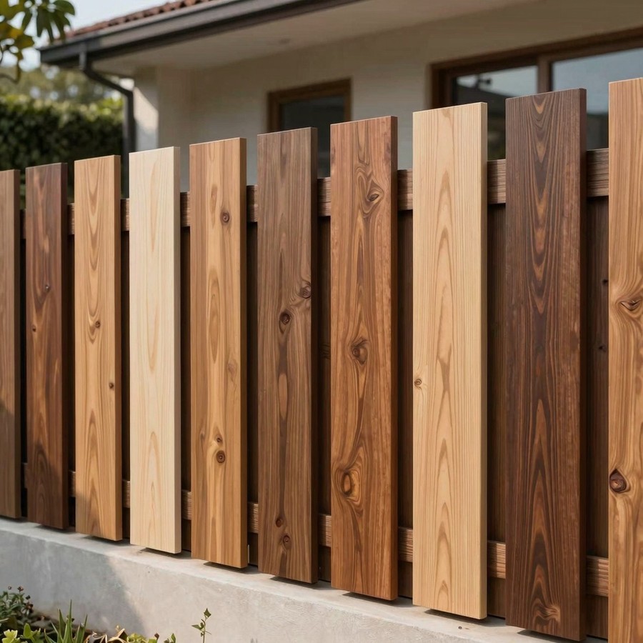 wood fence types inspiration 1