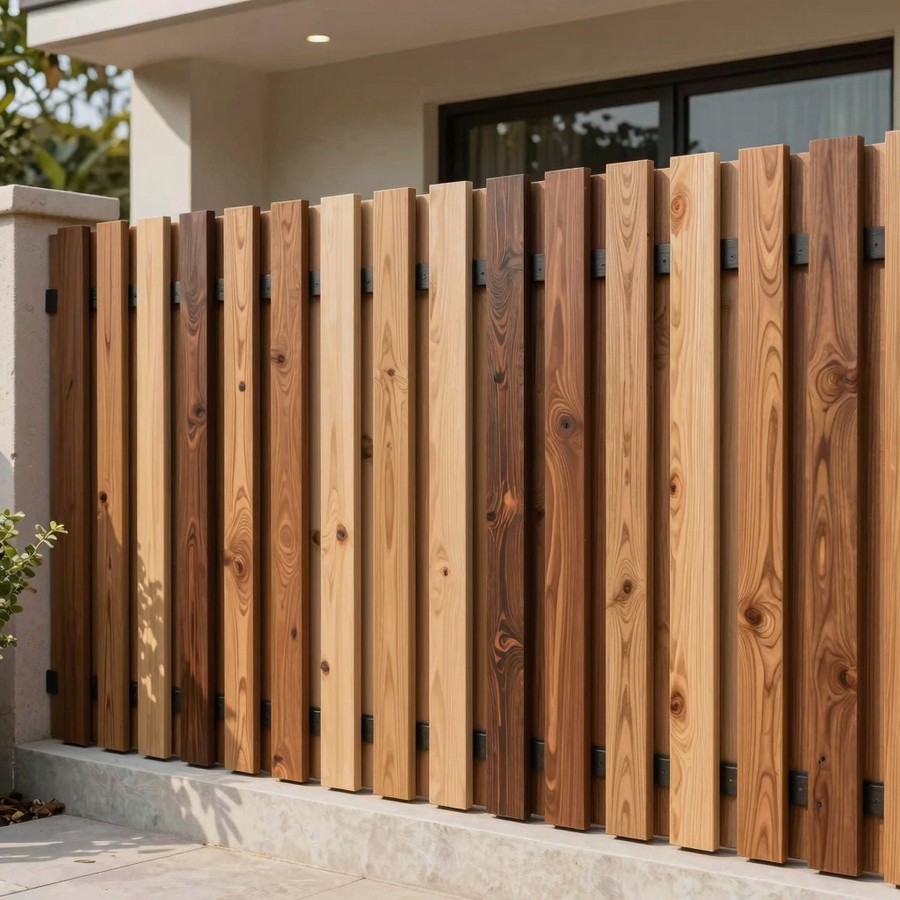 wood fence types inspiration 2
