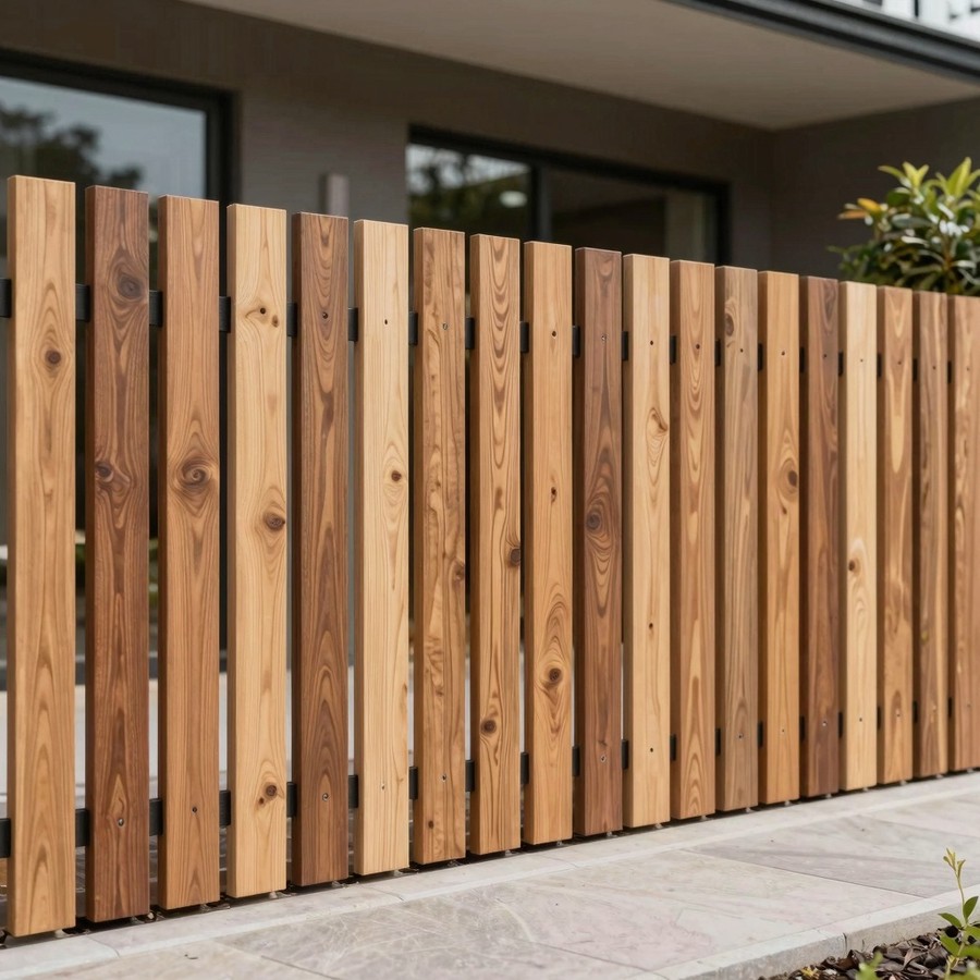 wooden fence designs inspiration 2