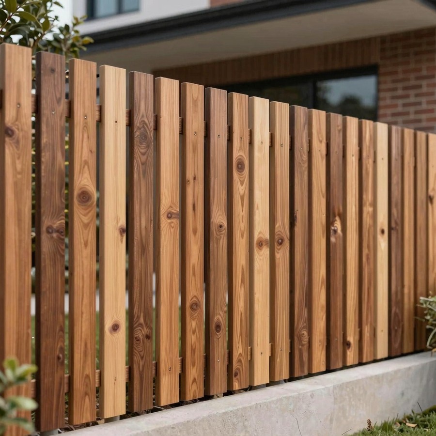 wooden fence designs inspiration 4
