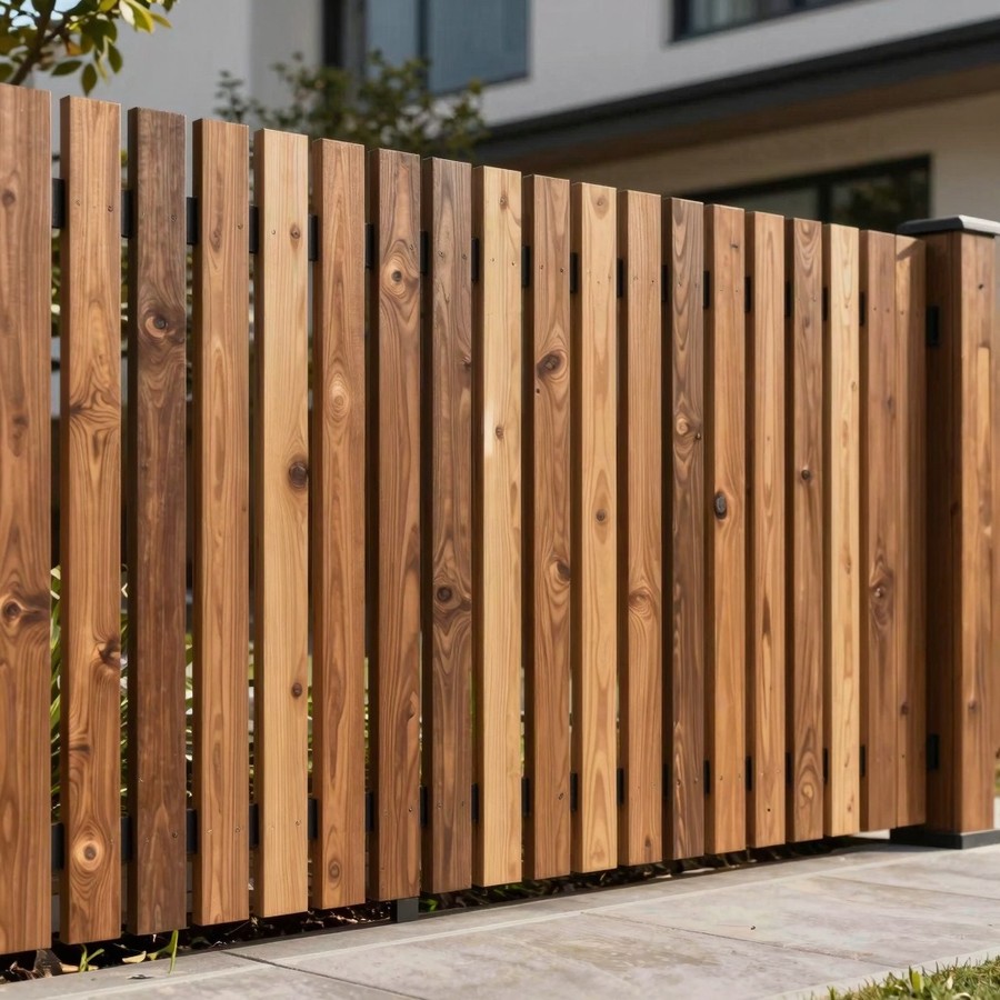 wooden fence designs inspiration 5