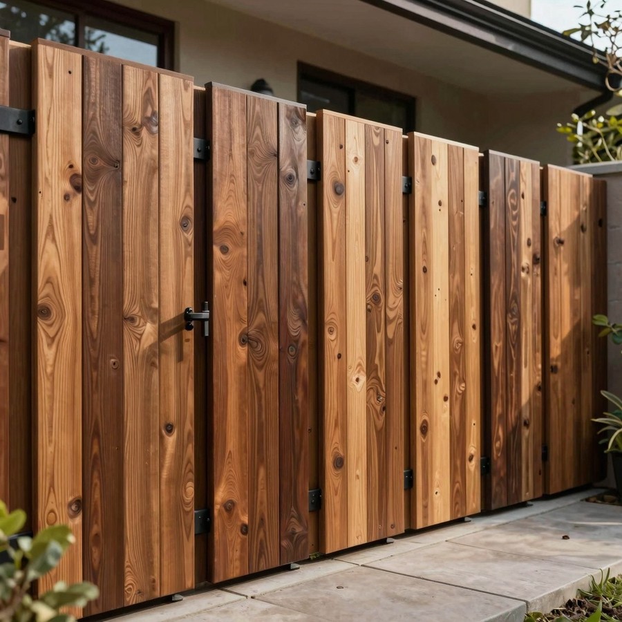 wooden fence styles inspiration 1