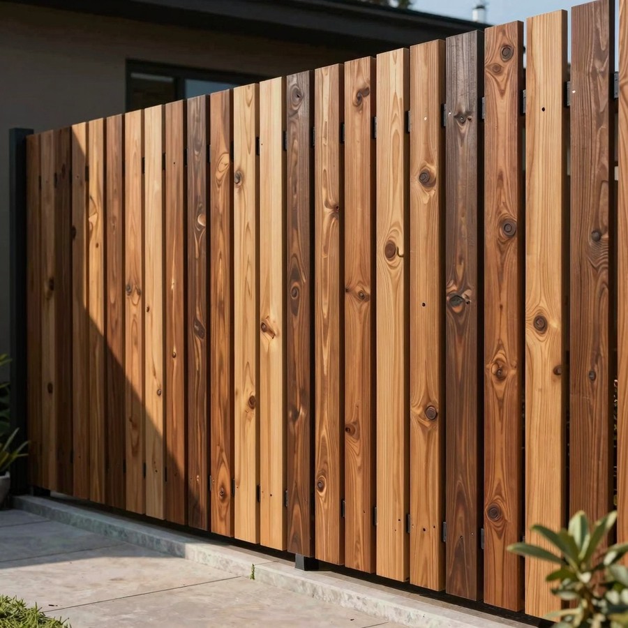 wooden fence styles inspiration 3