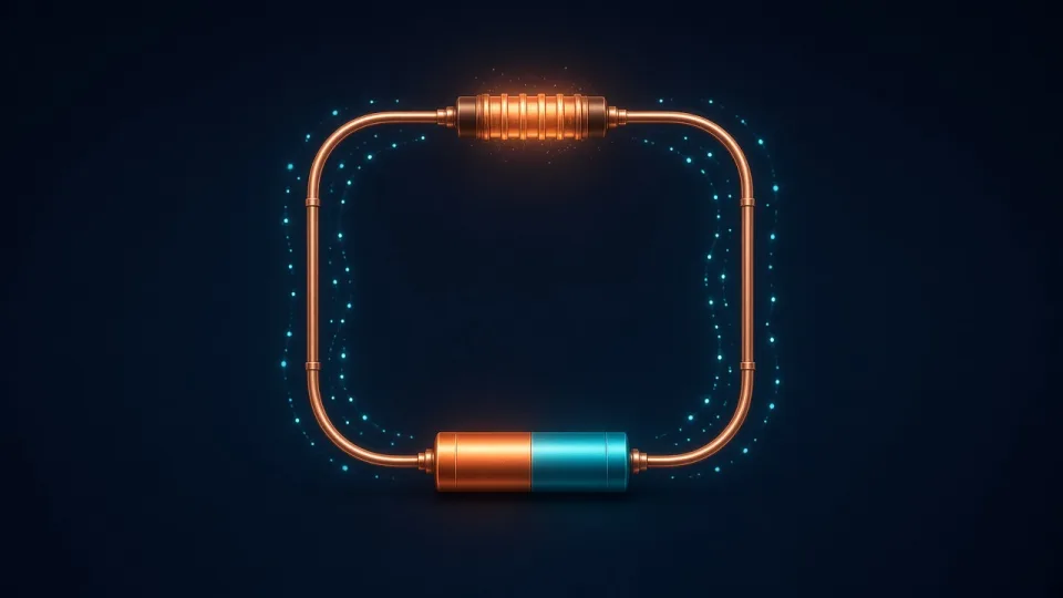 Current into a node equals current out.
