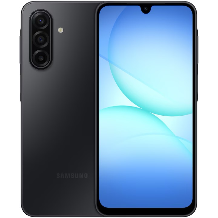 Telefon mobil Samsung Galaxy A17, Dual SIM, 4GB RAM, 128GB, 4G, Black