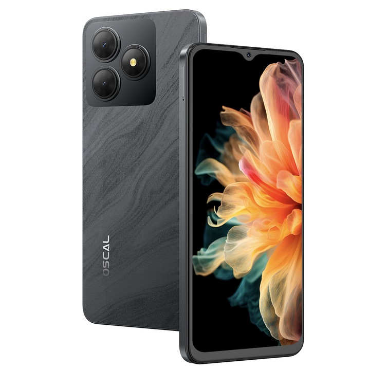 Blackview Oscal Flat 2, 12GB /256GB, Black