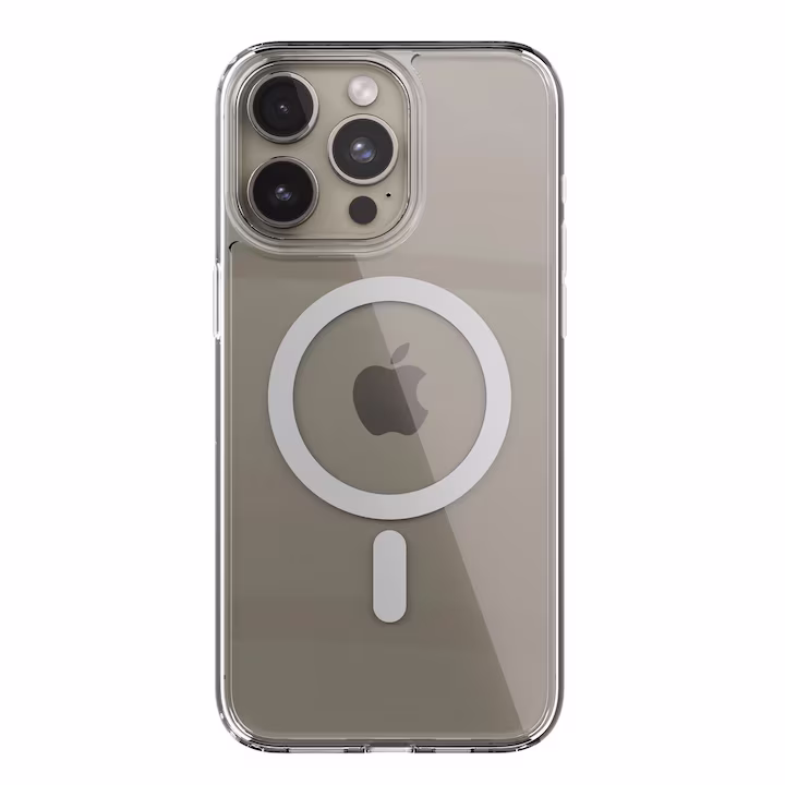 Husa de protectie pentru iPhone 15 Pro Max, compatibila MagSafe , Clear