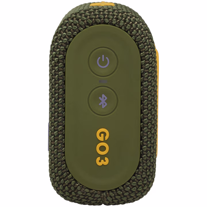 Boxa portabila JBL GO3, IPX67, Bluetooth, Verde-Roz — 7