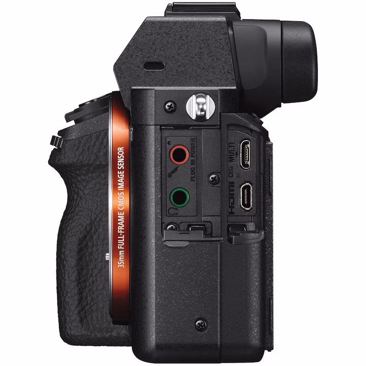 Aparat foto Mirrorless Sony Alpha A7II Body, 24.3 MP, Full-Frame, Wi-Fi, NFC, E-Mount, ISO 50–25600, Negru — 4