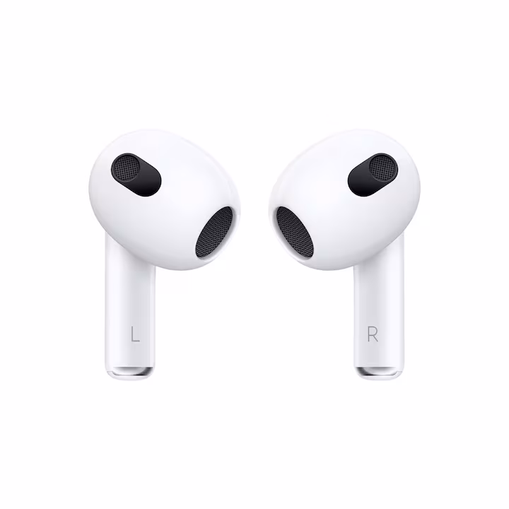 Casti Apple AirPods 3 (2022), Lightning Charging Case, White — 6