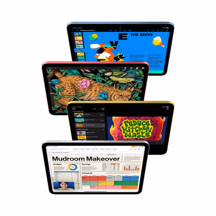 Apple iPad 10 (2022), 10.9 , 64GB, Wifi, Blue — 3