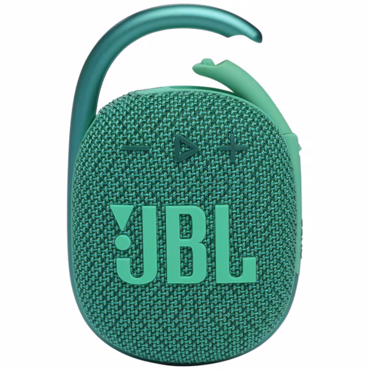 Boxa portabila JBL Clip 4 Eco, Bluetooth, IP67, 10H, Verde