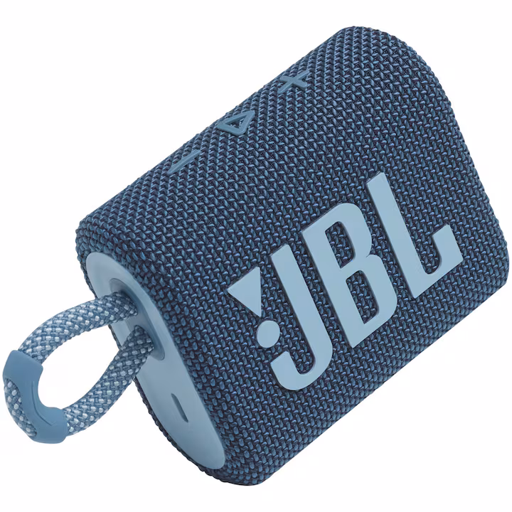 Boxa portabila JBL GO3, IPX67, Bluetooth, Albastru — 4