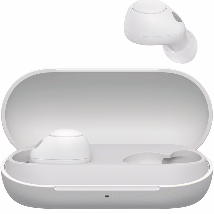 Casti In-Ear Sony WF-C700NW, True Wireless, Noise Cancelling, Bluetooth, Microfon, Conexiune multipunct, Fast Pair, IPX4, Autonomie baterie 20 ore, Alb — 4
