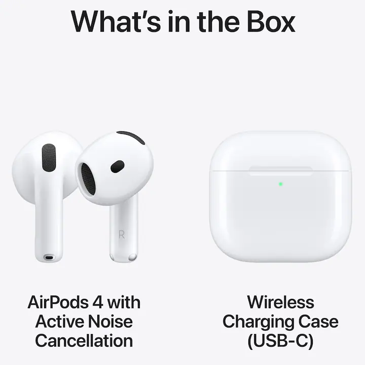 Casti Apple AirPods 4, Active Noise Cancellation — 3