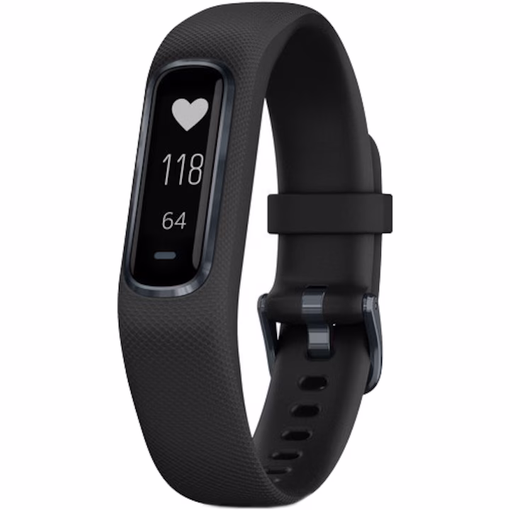 Bratara fitness Garmin Vivosmart 4, Small/Medium, Black/Slate — 6