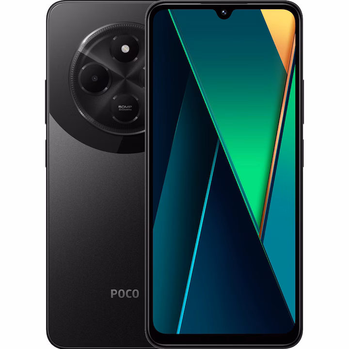 Telefon mobil POCO C75, 8GB/256GB Black