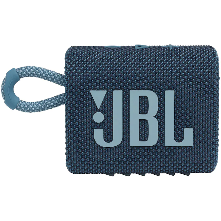 Boxa portabila JBL Go 3, Bluetooth, Waterproof , Albastra — 4