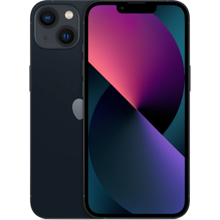 Telefon mobil Apple iPhone 13, 128GB, 5G, Midnight — 5