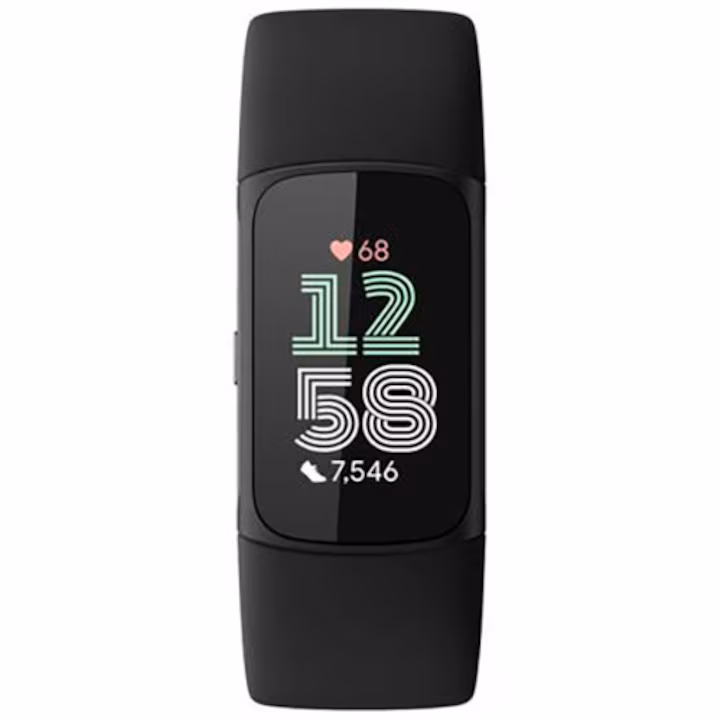 Bratara fitness Fitbit Charge 6, GPS + GLONASS, Bluetooth, NFC, Negru — 4