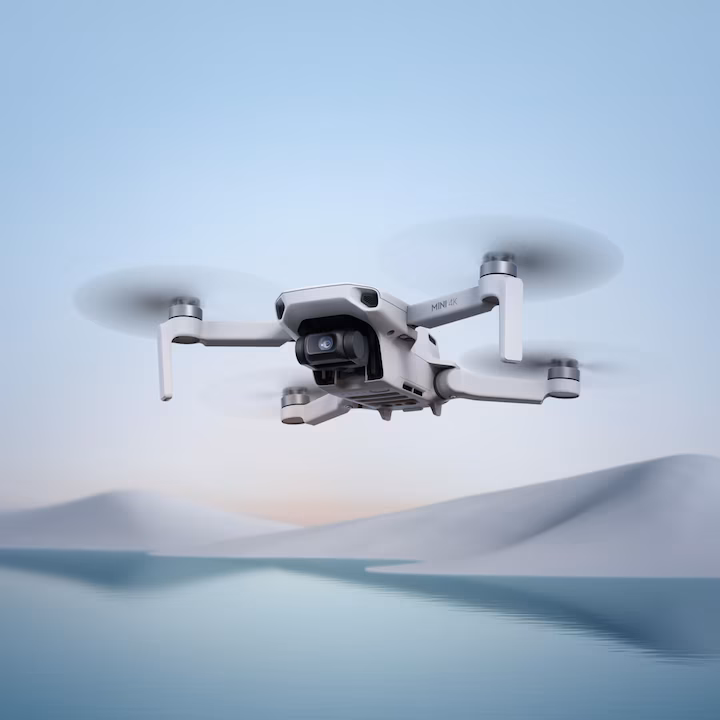 Drona DJI Mini 4K, 4K30, 12MP — 2