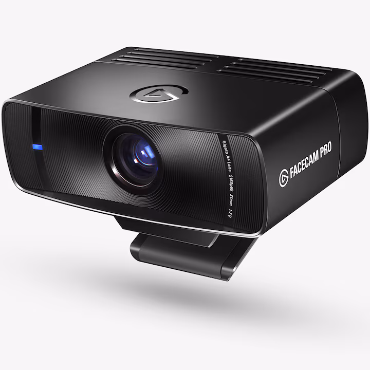 Cameră web Elgato Facecam Pro, True 4K60 Ultra HD, senzor Sony® — 3