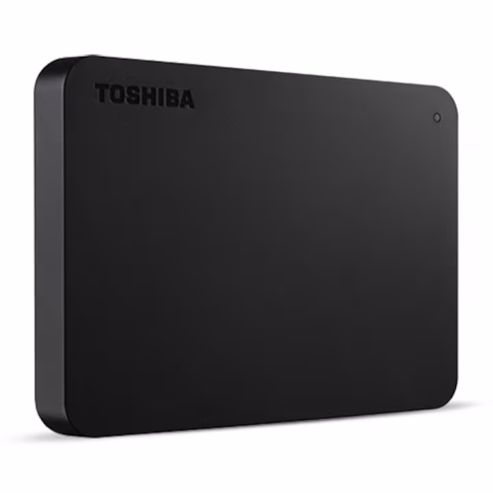 Hard Disk Extern Toshiba Canvio Basic 2TB (2022) USB 3.0, 2 TB, 2.5", 3.2 Gen 1, Negru — 2