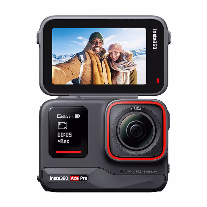 Camera Video Sport Insta360 Ace Pro, Standalone, Negru — 3