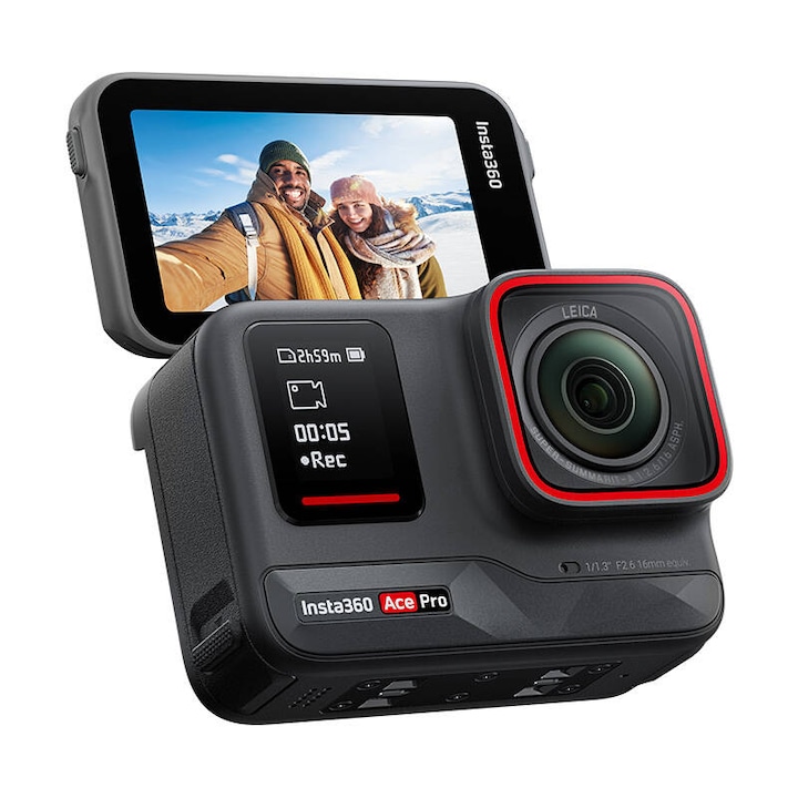 Camera Video Sport Insta360 Ace Pro, Standalone, Negru — 5