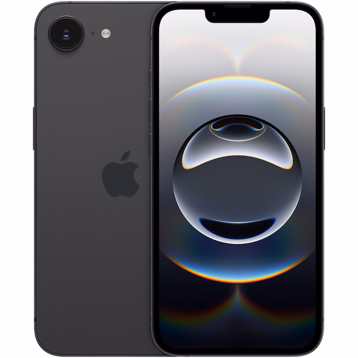 Apple iPhone 16e, 128 GB, 5G, Black