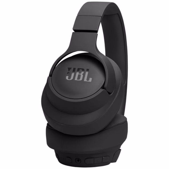 Casti wireless over-ear JBL Tune 770NC, Adaptive Noise Cancelling, Bluetooth, Multi-Point, Negru — 7