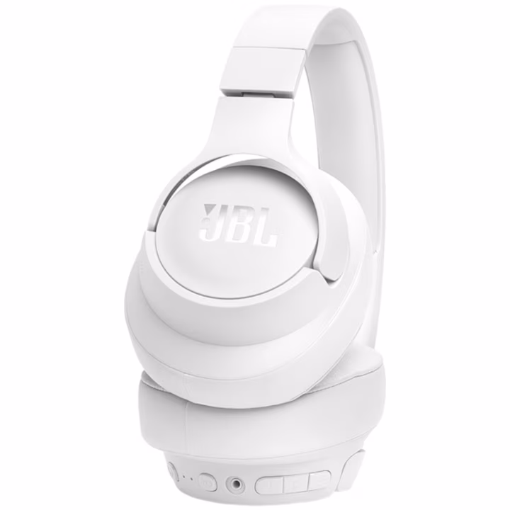 Casti wireless over-ear JBL Tune 770NC, Adaptive Noise Cancelling, Bluetooth, Multi-Point ,White — 3