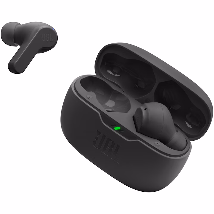 Casti audio in-ear JBL Wave Beam, True Wireless, Bluetooth, Deep Bass, Negru — 6