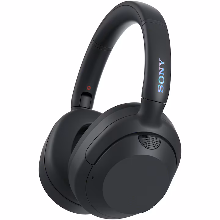 Casti Over the Ear Sony ULT WEAR, Wireless, Bluetooth, ULT Power Sound, Noise cancelling, Autonomie baterie 30 ore, Microfon, IOS si Android, Negru — 6