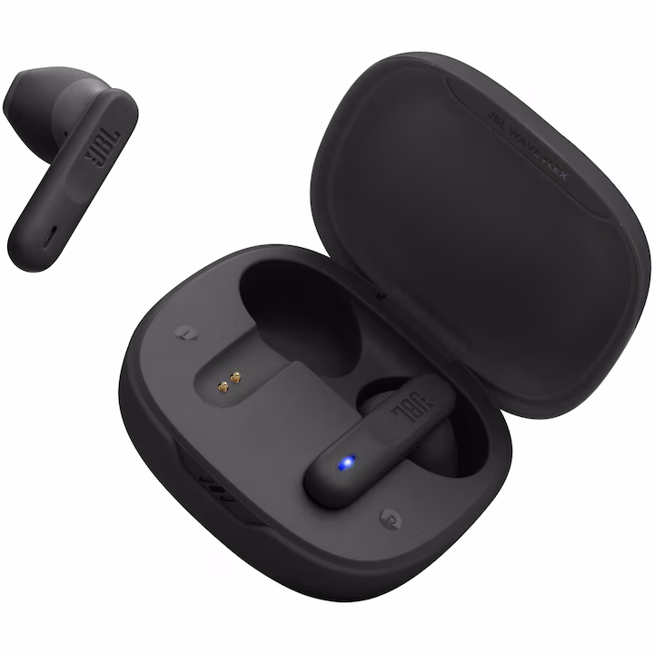 Casti audio in-ear JBL Wave Flex, True Wireless, Bluetooth, Deep Bass, Negru — 3