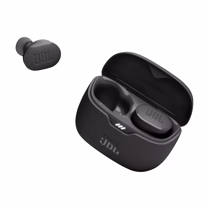 Casti in-ear JBL Tune Buds, True wireless, Active Noise Cancelling, Bluetooth, 4 Microfoane, Autonomie 48H, IP54, Negru — 5