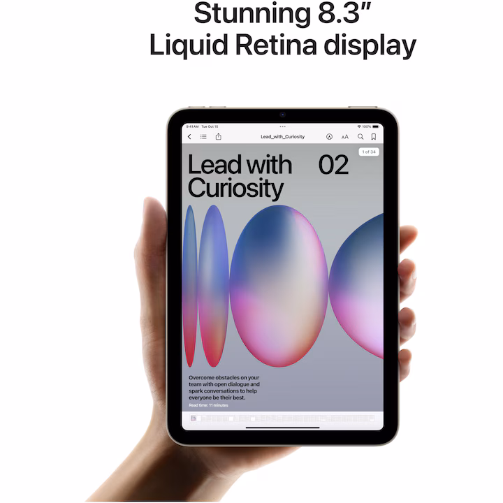 Apple iPad mini 7 (2024), 128GB, Wi-Fi, Purple — 2