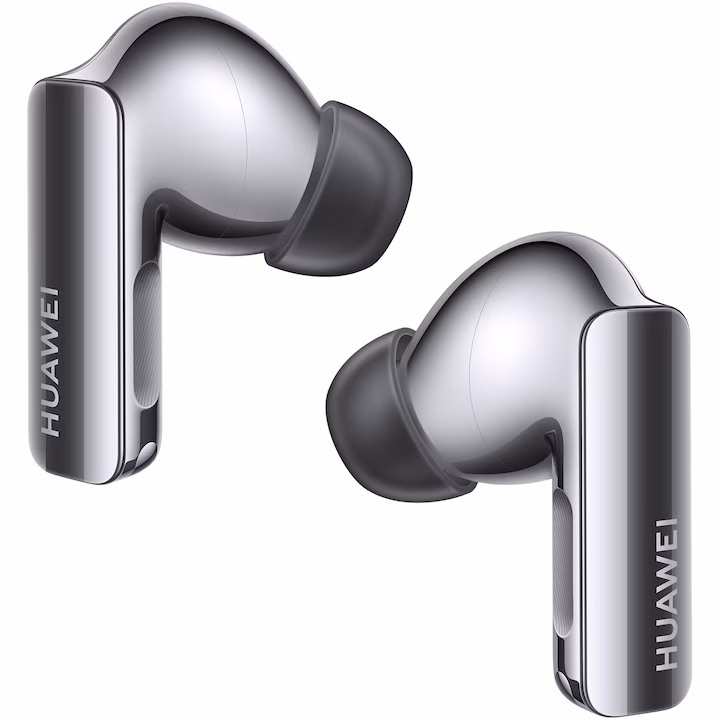 Casti in-ear Huawei FreeBuds Pro 3, True Wireless, Active Noise Cancelling, Silver Frost — 3