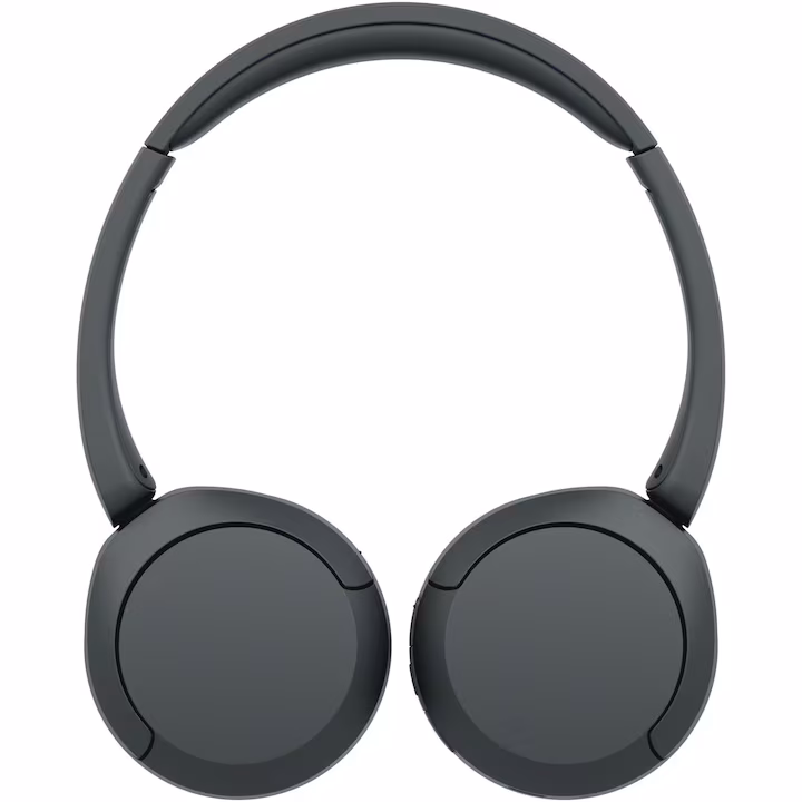 Casti On Ear Sony WH-CH520W, Wireless, Bluetooth, Microfon, Multipoint connection, Quick Charge, Autonomie 50 ore, Negru — 4