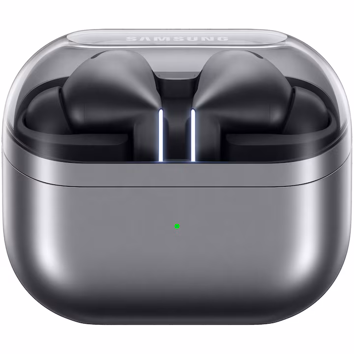 Casti bluetooth Samsung Galaxy Buds3 Pro, Silver — 5