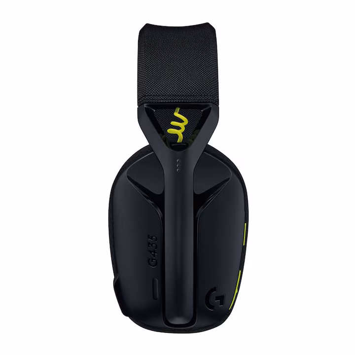Casti gaming wireless Logitech G435 Lightspeed, Negru — 3