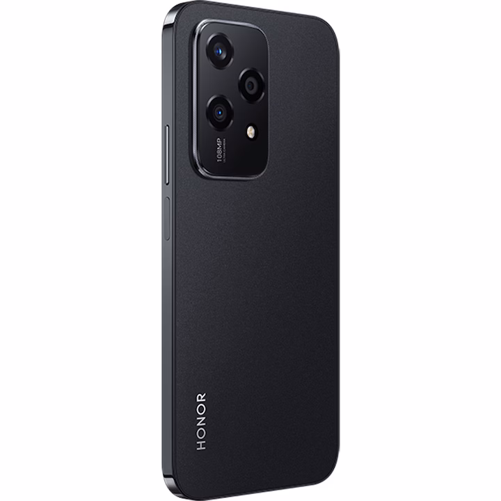 Honor 200 Lite, 8GB RAM, 256GB, 5G, Midnight Black — 5