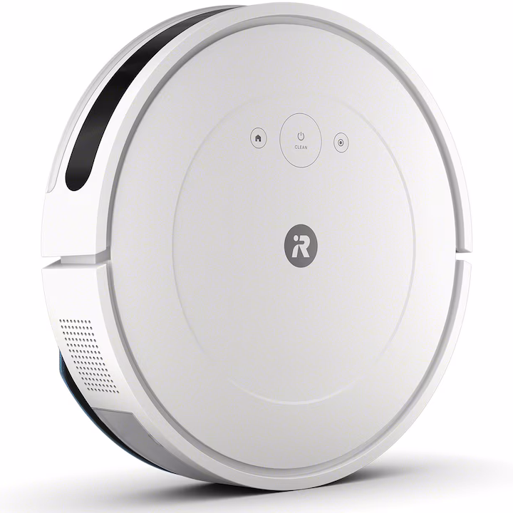 Aspirator si mop robot (2 in 1) Roomba Combo Essential Y011240, Sistem de curatare in 4 pasi, dotat cu Wifi, accepta comenzi vocale, aplicatie intuitiva iRobot, sistem de operare iRobot OS, navigatie giroscopica, autonomie de pana la 120 de minute, Alb — 2