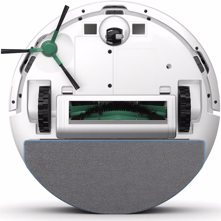Aspirator si mop robot (2 in 1) Roomba Combo Essential Y011240, Sistem de curatare in 4 pasi, dotat cu Wifi, accepta comenzi vocale, aplicatie intuitiva iRobot, sistem de operare iRobot OS, navigatie giroscopica, autonomie de pana la 120 de minute, Alb — 3